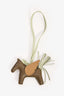 Hermès 2024 Etoupe/Vert Fizz Leather Rodeo Pegase PM Bag Charm