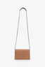 Gucci Beige Pebbled Calfskin Soho Wallet on Chain
