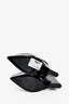 Versace Black Leather Mega Platform Heels Size 38.5