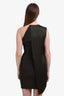 Stella McCartney Green Draped Sleeveless Midi Dress Size 42