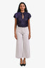 Rag & Bone Lilac Wide Leg Jeans Size 24