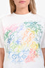 Louis Vuitton 2021 White/Multicolour Watercolour Monogram Short Sleeve T-shirt Size L