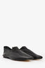 Souliers Martinez Black Leather Flats Size 36