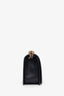 Pre-loved Chanel™ 2014 Black Quilted Lambskin Medium Boy Bag