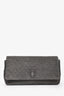 Pre-loved Chanel™ 2015-16 Grey Quilted Leather East West Crossbody Bag