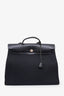 Hermès 2019 Black Toile H Berline Vache Hunter Herbag Zip 39