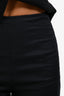 Faithfull The Brand Black Linen Ottavio Pants Size XS