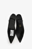 Prada Black Patent Pointed Toe Ballet Flats Size 41