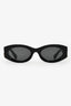 Miu Miu Black Rectangular Sunglasses