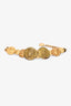 Dolce & Gabbana Gold Tone Ancient Coin Medallion Bracelet