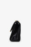 Salvatore Ferragamo Black Leather Gancini Mini Flap Crossbody Bag