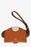 Fendi Brown Calf Leather 'Best Friend Forever' Dog Card Case