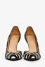 Gucci Zebra Ponyhair Heels Size 38.5