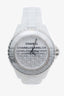 Pre-loved Chanel™ Limited Edition White Ceramic J12 Wanted de Chanel™ 33mm Watch H7419