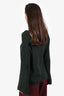 Nili Lotan Green Cashmere Boatneck Sweater Size XS