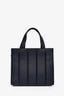 Sac en cuir noir « Whitney » de Max Mara, avec poignée supérieure et bandoulière