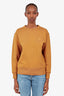 Acne Studios Brown Face Square Patch Sweatshirt Size XXS