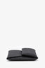 Hermès Black Leather Bastia Change Purse