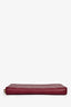 Louis Vuitton 2014 Burgundy Empreinte Leather Long Zip Wallet