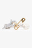 Vivienne Westwood Silver/Pearl 'Claude' Bracelet
