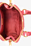 Prada Pink Saffiano Leather Mini Promenade Bag with Strap