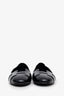 Hermès Black Patent Leather 'Nice' Flats Size 38.5