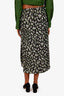 Gucci Green/Black 'Bloom Daisy' Midi Skirt Size 42