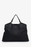 Pre-loved Chanel™ 2012 Black Quilted Iridescent Leather Large Sea Hit Tote