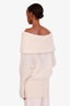 Acne Studios White Mohair Wool Turtle Neck Sweater Size XXS