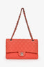 Pre-loved Chanel™ 2014 Pink Caviar Leather Medium Classic Double Flap