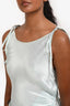 Acne Studios Aqua Scoop Neck Long Dress Size 34