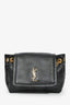 Saint Laurent 2024 Black Leather 'Nolita' Mini Shoulder Bag