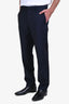 Prada Blue Tapered Trousers Size 48