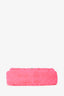 Pre-loved Chanel™ 2019 Neon Pink Terry Cloth Coco Beach Small Flap Bag SHW