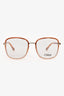Chloe Red Frame Clear Lens '340' Glasses