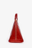 Louis Vuitton 2010 Cherry Red Vernis Leather Alma GM Bag