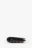 Valentino Grey Leather Rockstud Bi-Fold Compact Wallet