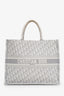 Christian Dior Grey Oblique Jacquard Large Book Tote