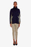 Stone Island Green Cotton Cargo Pants Size 28 Mens