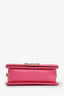 Pre-loved Chanel™ 2016-2017 Pink Stingray Leather Small Boy Bag
