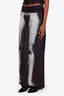 Jean Paul Gaultier Black The Body Marinière Trousers Size 40