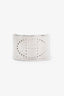 Hermès Sterling Silver 'Eclipse' Perforated H Cuff