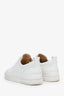 Christian Louboutin White Leather Louis Junior Sneakers Size 42 Mens