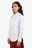 Thom Browne White Cotton Button Down Shirt Size 3