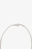 Tiffany & Co. Elsa Peretti Sterling Silver 0.05ct 'Diamonds By The Yard' Necklace