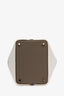 Hermès 2023 Ecru/Etoupe Ecru Canvas Swift Picotin 18 Cargo