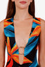 Louisa Ballou Multicolour Open Front Mini Dress Size S