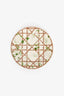 Christian Dior Green/Brown Porcelain 'Lily Sauvage' Collection Plate 5 Piece Sets
