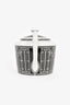 Hermès Black/White Porcelain 'H Deco' Teapot