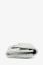 Pre-loved Chanel™ 2026FW Silver Caviar Leather Classic Flap Wallet